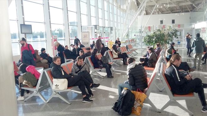 Arıza nedeni ile takım uçamadı 