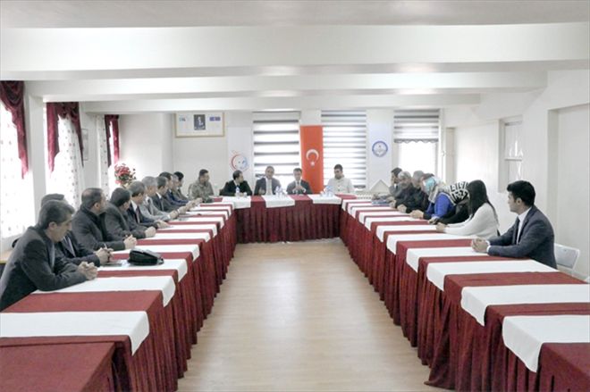 Kaymakam Aytemür kurum amirleriyle toplantı yaptı