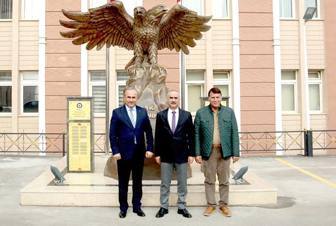 BAŞKAN AYDIN´DAN TEŞEKKÜR ZİYARETİ