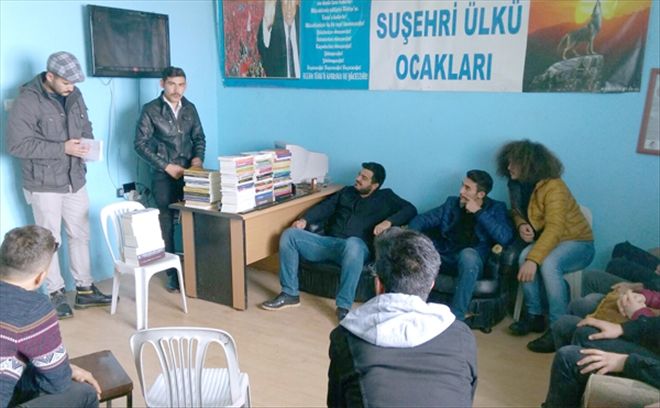 Ülkü ocaklarından öğrencilere yardım