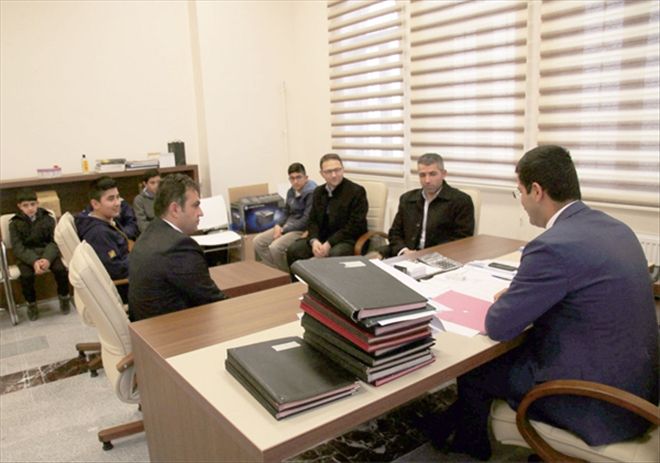 Hafız adaylarından Kaymakam Pektaş´a ziyaret