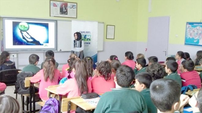 Öğrencilere bilinçli enerji tüketimi eğitimi