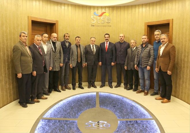 Şoförler odası başkan adaylarından TSO´ya ziyaret