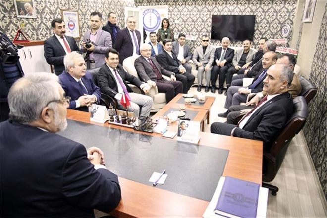 BAŞKAN AYDIN´DAN STK´LARA ZİYARET