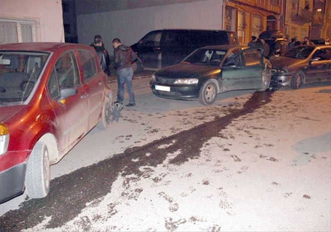Ters yöne girdi, ortalığı birbirine kattı 