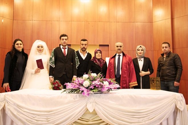Genç çifte büyük sürpriz