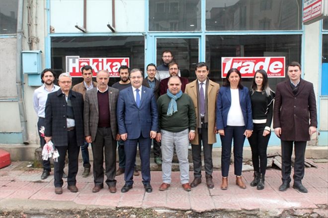 Gazetemize  10 Ocak´ ziyaretleri