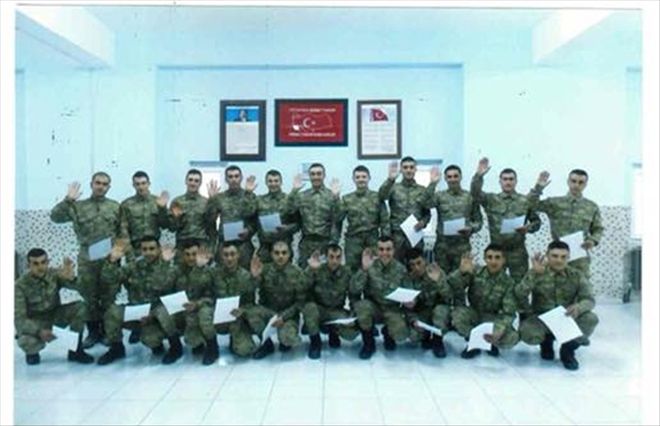 Askerlerden öğrencilere teşekkür mektubu