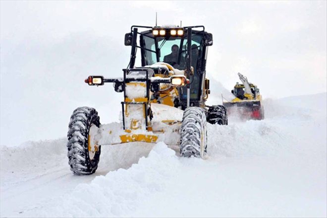 710 köy yolu ulaşıma kapandı