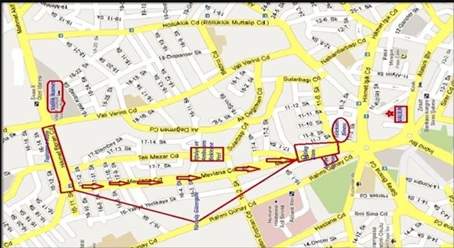 Kent Meydanına izinsiz afiş yasak