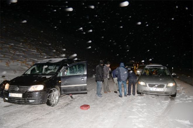 Tokat - Sivas karayolunda tipi engeli