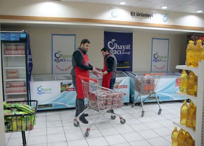 İhtiyaç sahiplerinin yüzü gülüyor