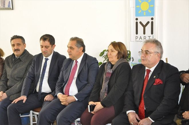 Çiftçi´den İYİ Parti teşkilatına ziyaret