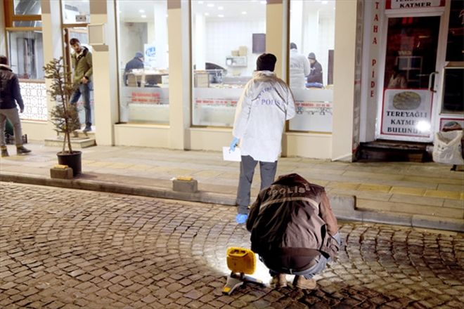 Lokantada silahla yaralama