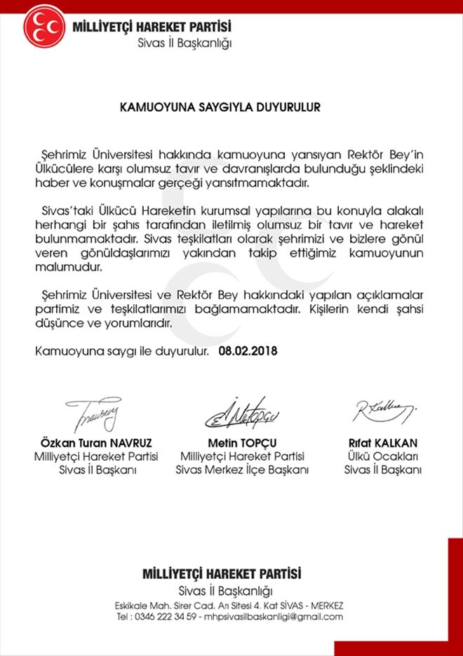 İDDİALAR YALAN