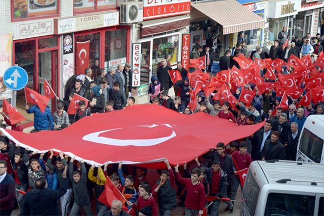 Zeytin Dalı Harekatı´na  DESTEK YÜRÜYÜŞÜ