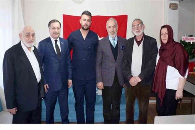 Şahin´den Afrin gazisine ziyaret