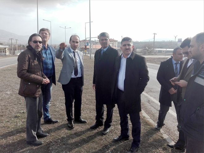 16. Karayolları Bölge Müdür Yardımcısı Kutay, Duble yol çalışmalarını inceledi