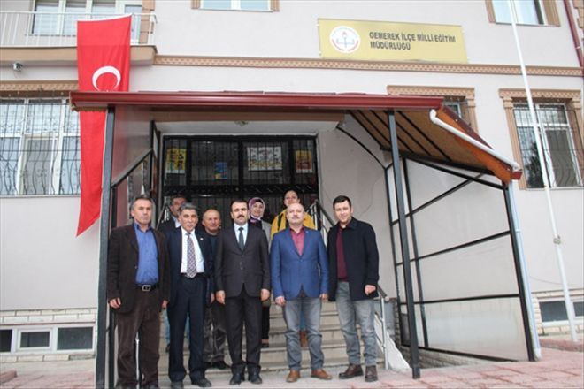 Gemerek İlçe Milli Eğitim Müdürü Çınar göreve başladı 