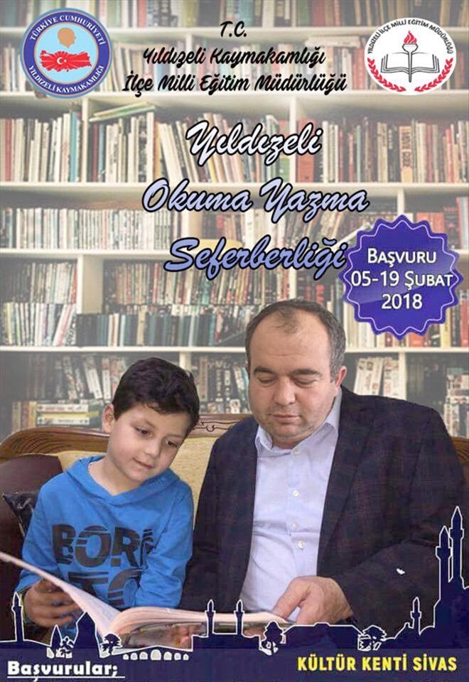 YILDIZELİ´NDE 841 KİŞİ OKUMA YAZMA ÖĞRENECEK