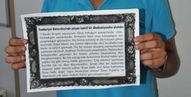 Sivası Kötüleyenlere Akademisyen Cevabı