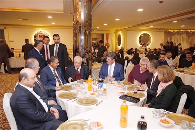Çiftçi, Göbekören köyü birlik gecesine katıldı