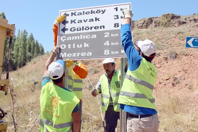 KÖY YOLLARI ARTIK DAHA GÜVENLİ