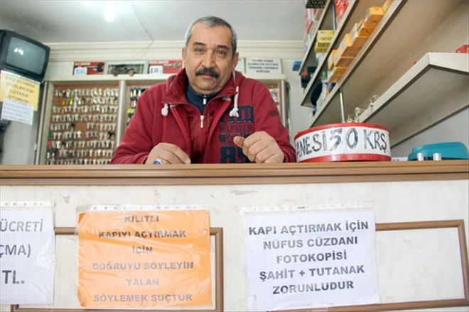 Tutanaksız kapı açtı başına  gelmeyen kalmadı 