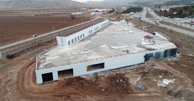 Araç toplanma merkezi tamamlandı 