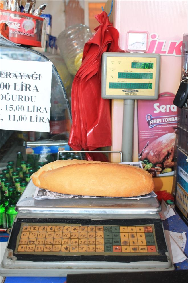 Ekmeğimizden 50 gram eksildi