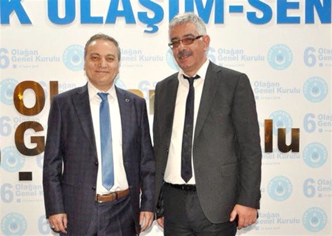 TÜRK ULAŞIM-SEN  ÇELİKUS´A EMANET