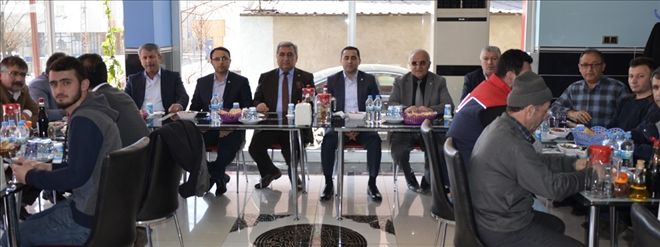 HASTAOĞLU ZİYARETLERE  DEVAM EDİYOR