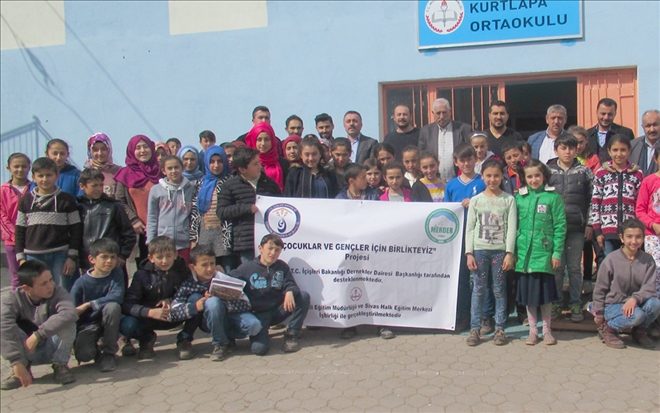 Köy çocuklarına bağımlılıkla mücadele anlatıldı
