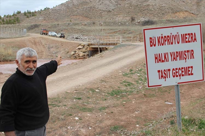 Tabelaya ve köprüye aldırmadılar bile
