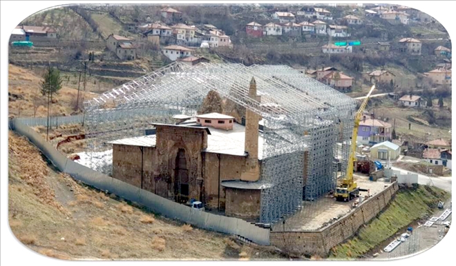 ULU CAMİ´YE  ÇELİK KORUMA