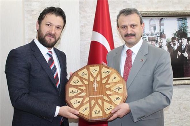 KOMAŞ´tan, Müftü Balkan´a ziyaret 