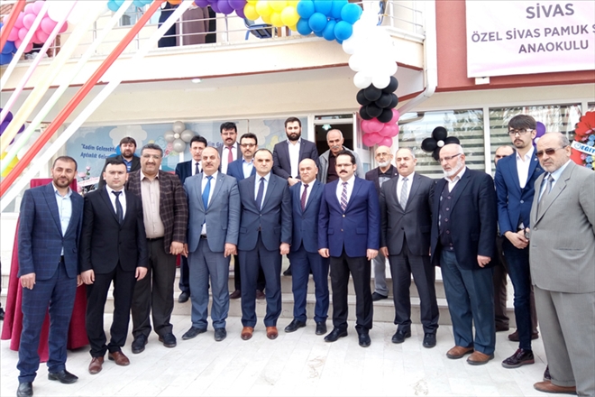 Özel Sivas Pamuk Şekeri Anaokulu açıldı