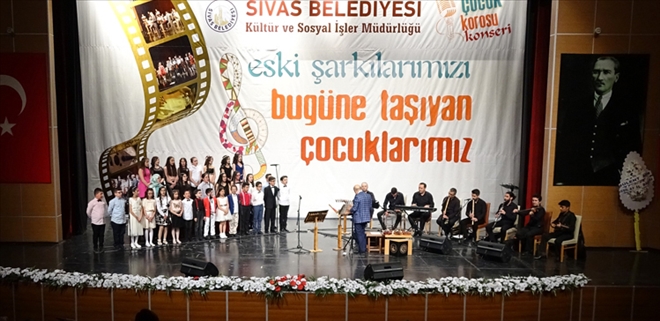 Çocuklardan muhteşem konser
