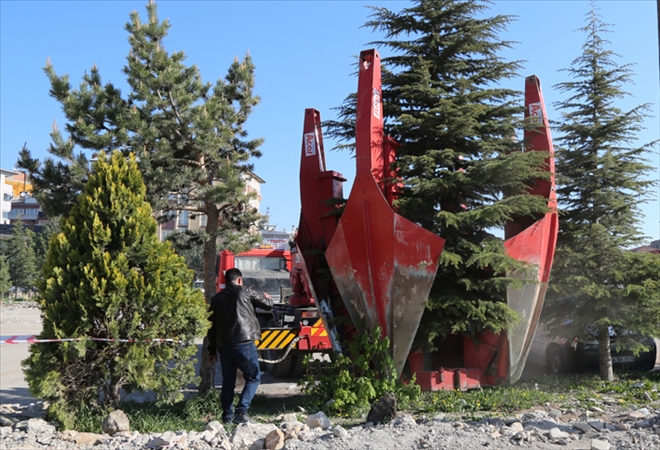 Kesilen ağaçlar, Paşabahçe´ye taşınıyor