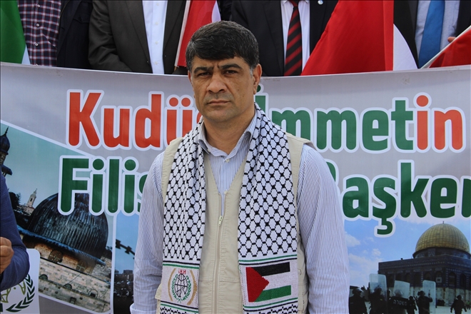 STK´LARDAN FİLİSTİN´E DESTEK 