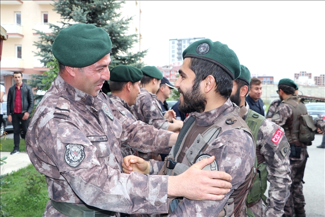 Afrin kahramanları Sivas´a döndü