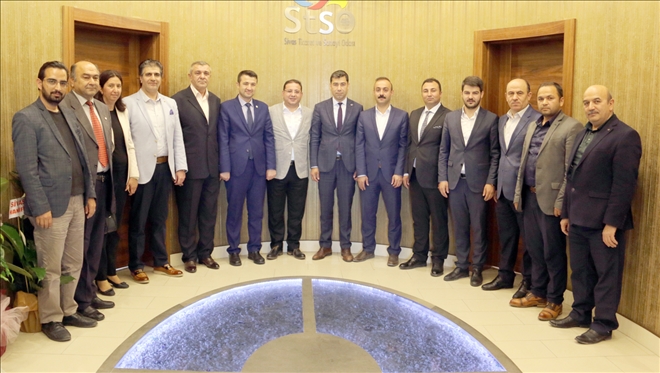 AK Parti´den TSO´ya hayırlı olsun ziyareti