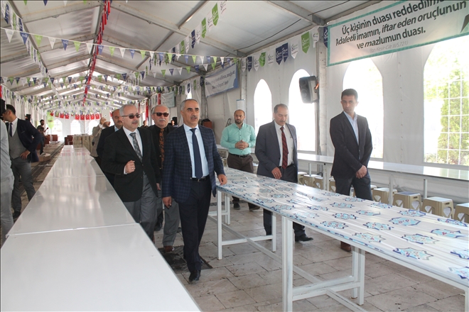 2 BİN KİŞİYE İFTAR VERECEĞİZ