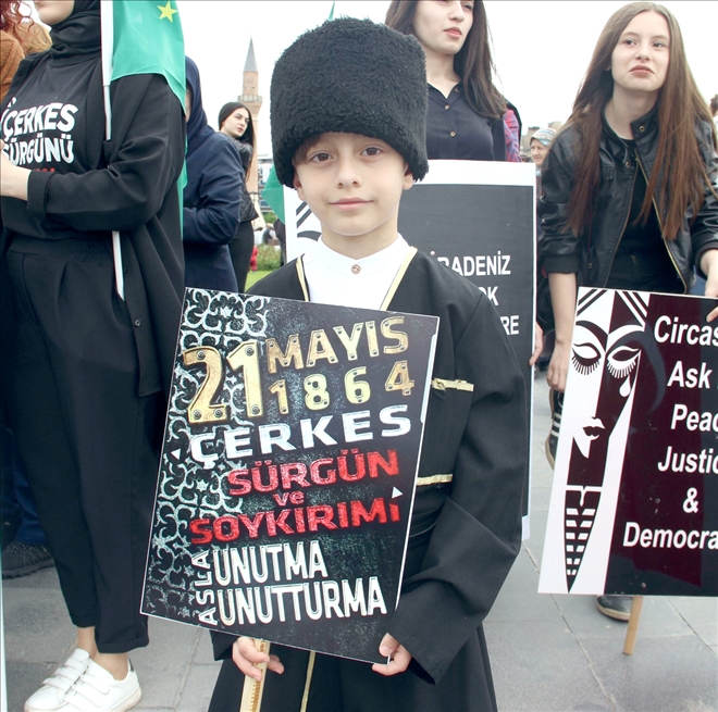 ´Çerkes Sürgünü´ protesto edildi 