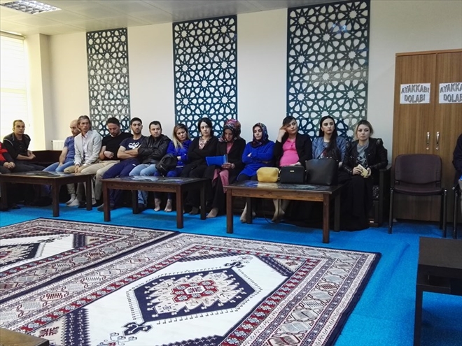 Müdür Kılıç, kurum personeliyle toplandı