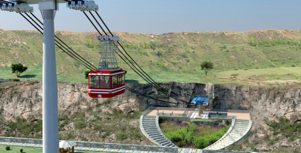 Teleferikle Kabir Ziyareti