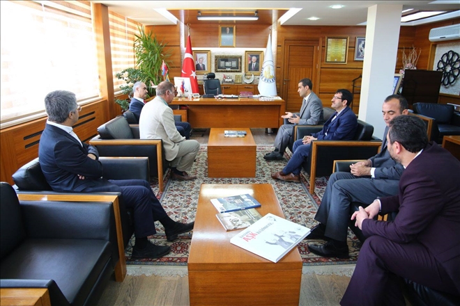 Belediyespor yönetimi, Aydın´ı ziyaret etti