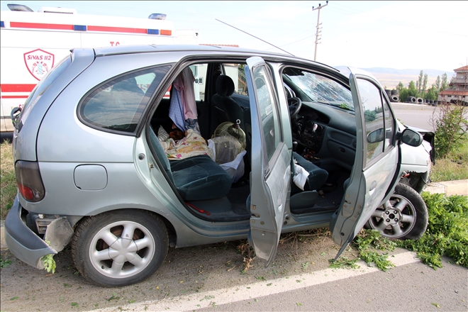  Trafik kazası: 2 yaralı 