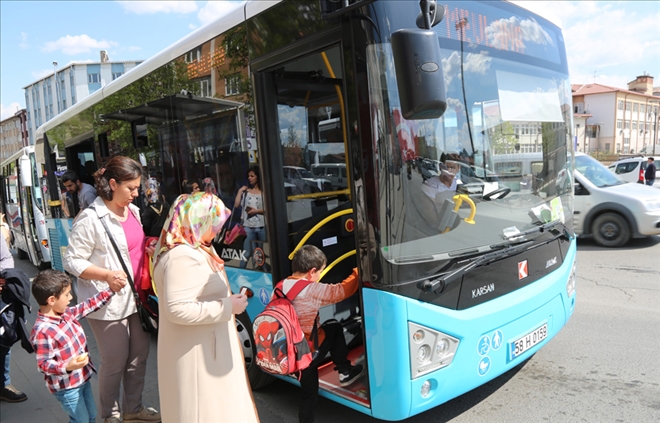 MESİRE ALANLARINA  OTOBÜS SEFERLERİ BAŞLADI   