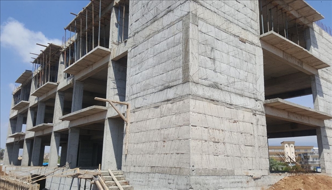SİLOPİ KUR´AN KURSUNUN  KABA İNŞAATI BİTTİ